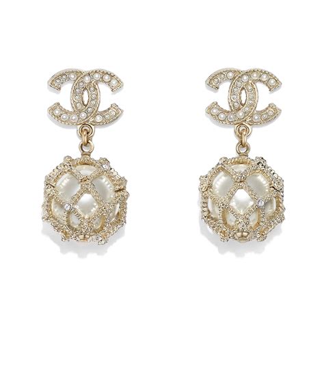 chanel orecchini bijoux|chanel ring earrings.